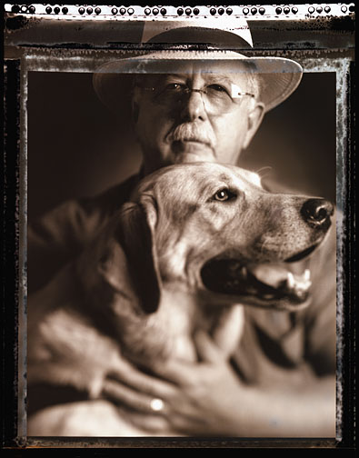 Photo of Phil Green and his dog