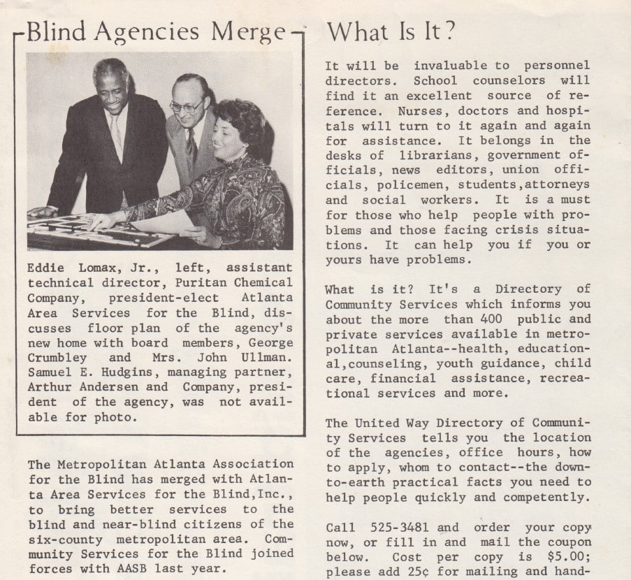 1973 newspaper article